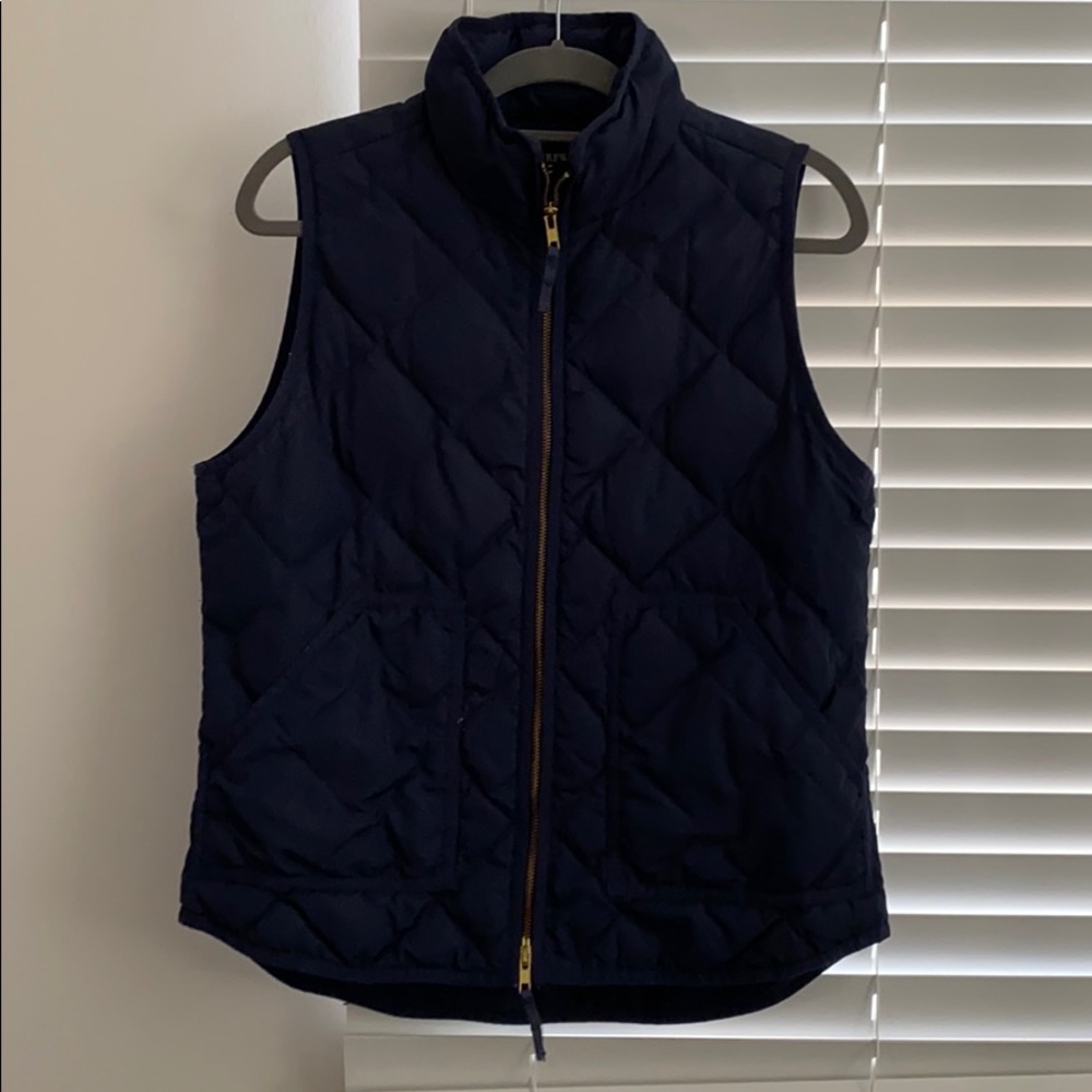 Womens J.Crew Vest - Navy size M